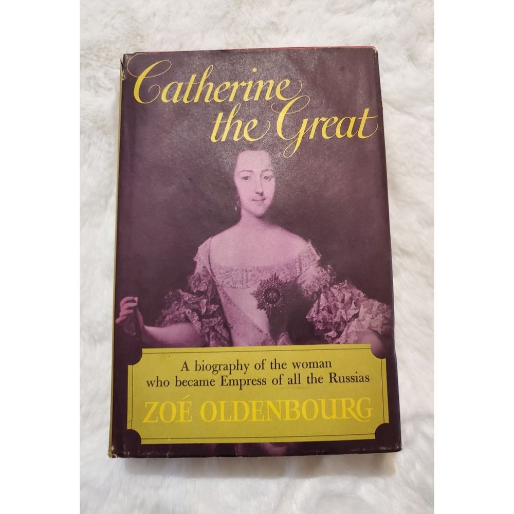 Vintage VTG Catherine The Great Zoe Oldenbourg 1965 Pantheon Empress Russia